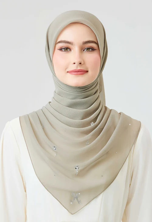 Tulip Plain Stone - Taupe